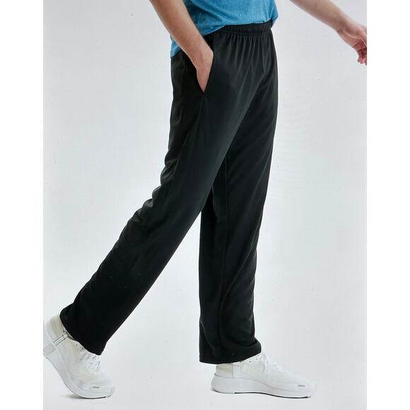 Hanes Sport Active Gear Joggers Mens Black L - Picture 3 of 16